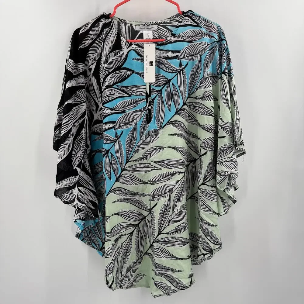 Laundry by Design Shelli Segal Kaftan One Size Swim Cover Up NWT Beach Resort